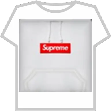 White Supreme Shirt Roblox Roblox T Shirt Supreme Png White Roblox Logo