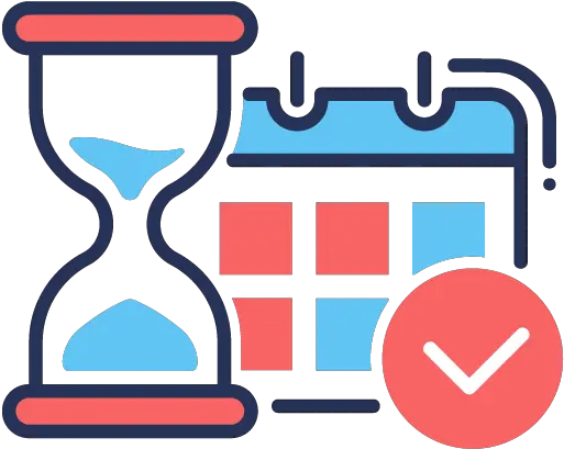 Business Process Models Add Doo Business Solutions Png Hourglass Icon Blue Red