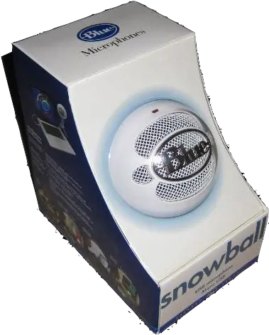 Blue Snowball Packaging Blue Snowball Mic Png Blue Snowball Png