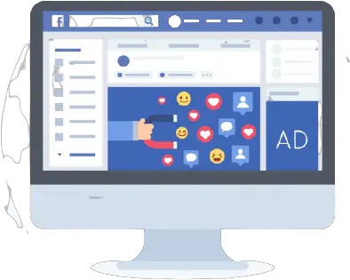 Advertising U2013 Junooon Facebook Ads Vector Png Facebook Ads Icon