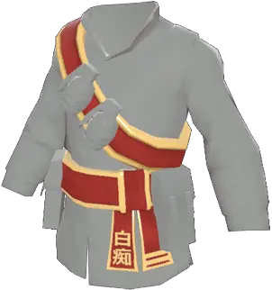 The Shaolin Sash Backpacktf Armour Png Sash Png