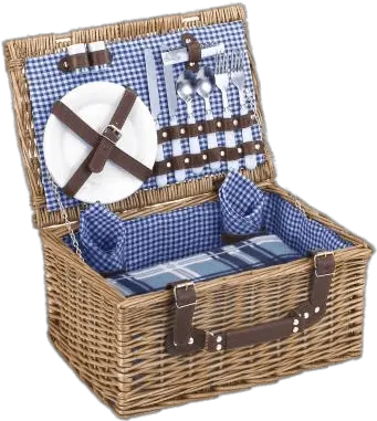 Traditional Picnic Basket Transparent Png Stickpng Picnic Basket Basket Png