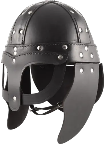 Medieval Leather Viking Helmet Viking Leather Helmet Png Viking Helmet Logo