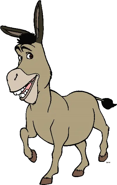 Shrek Donkey Clipart Donkey From Shrek Cartoon Png Shrek Logos