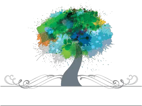 Online Free Logo Maker Colorful Tree Logo Design Floral Design Png Transparent Tree Images