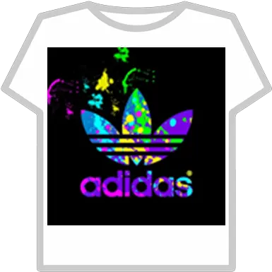 Adidas Logo Png Roblox Adidas In Roblox T Shirt White Adidas Logo Png