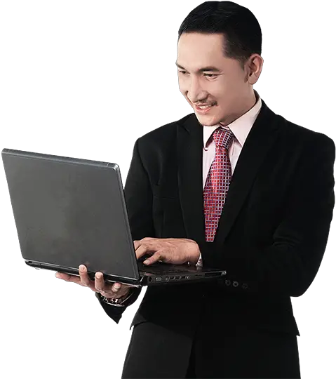 Download Orang Main Laptop Png Businessperson Orang Png