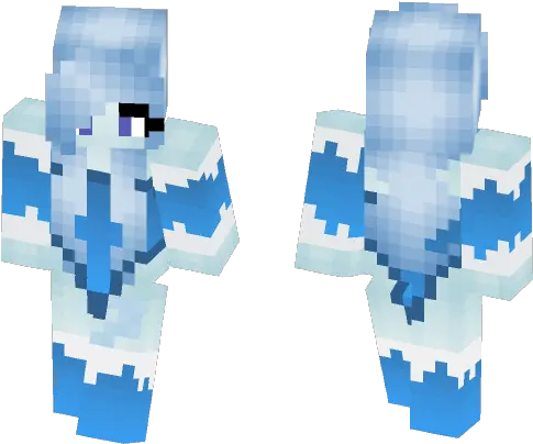 Download Killer Frost Minecraft Skin Green Hair Minecraft Skin Png Killer Frost Png