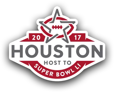 Houston Superbowl Host Committee Super Bowl Houston 2017 Png Houston Skyline Png