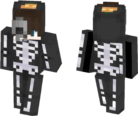 Download Skeleton Boy Minecraft Skin For Free Minecraft Skins Pe Black Sweater Png Minecraft Skeleton Png