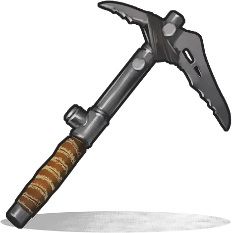 Rust Stone Pickaxe Recipe Rust Pickaxe Png Minecraft Pickaxe Icon