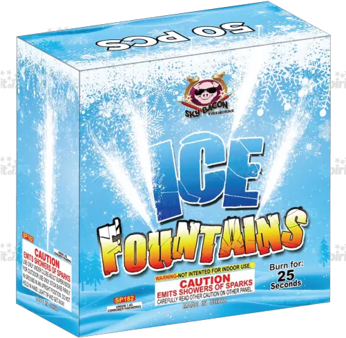 Ice Fountains Sparklers Png