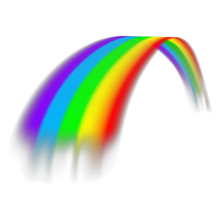 Purple Rainbow Png