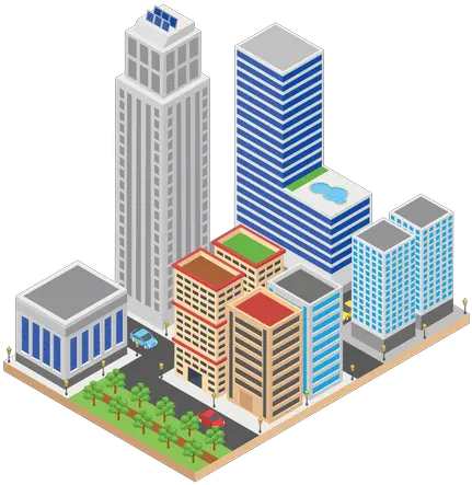 City Buildings Illustration Commercial Building Png City Buildings Png