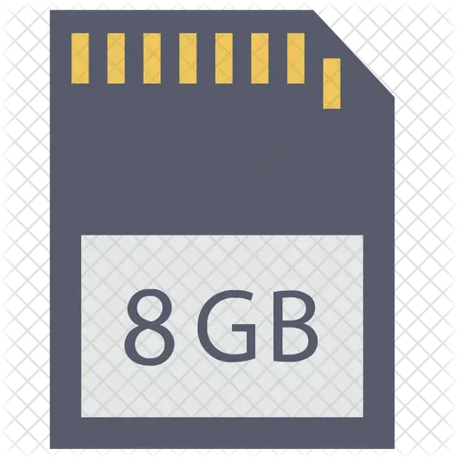 Memory Card Icon Horizontal Png Gb Icon