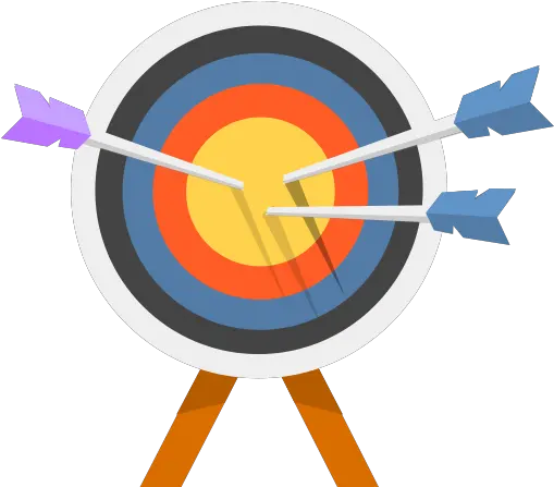 55584 Bullseye With Three Arrows Png Bullseye Png