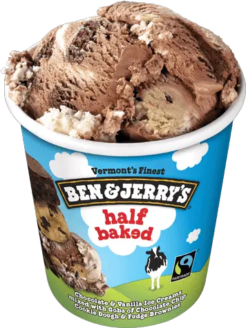 Fun Facts About Ben Jerrys Half Baked Ice Cream Ben And Png Ben And Jerrys Logo