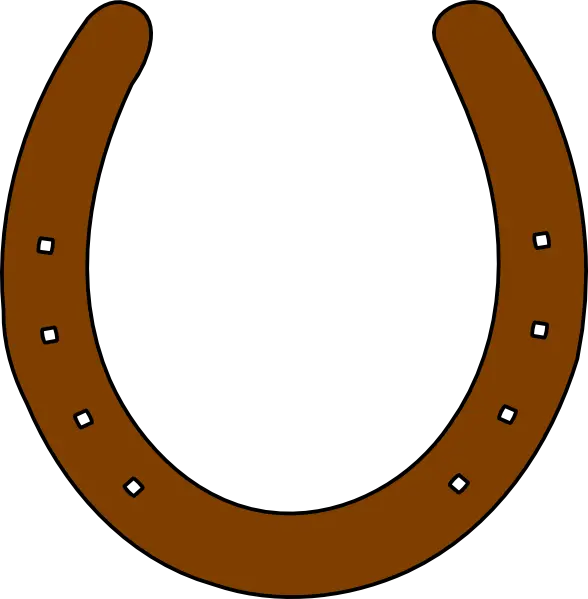 Horseshoe Clipart Two Transparent Free For Clip Art Horse Shoe Png Horseshoe Transparent Background