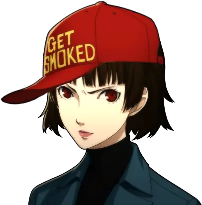 Want P5 Makoto Png Get Smoked Hat Png