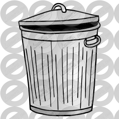 Lessonpix Mobile Clip Art Png Garbage Can Png