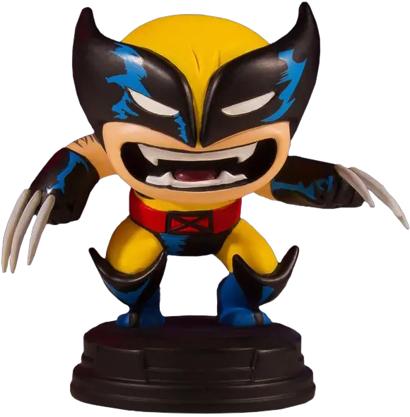 Download Wolverine Animated 3u201d Statue Action Figure Full Action Figure Png Wolverine Transparent