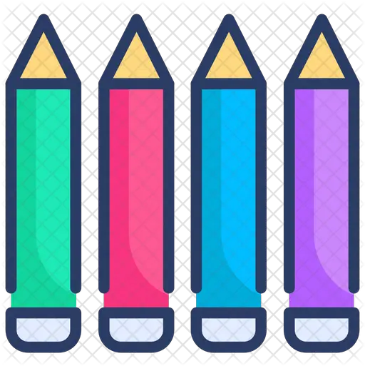 Color Pencil Icon Clip Art Png Color Pencil Png