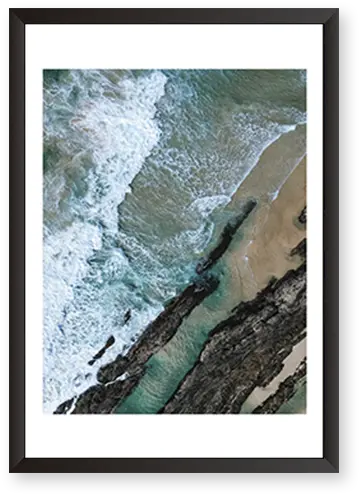 Rushing Sea Waves Picture Frame Png Sea Waves Png