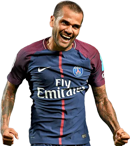 Dani Alves Toty Fifa 18 Dani Alves Paris St Germain Png Fifa 18 Png