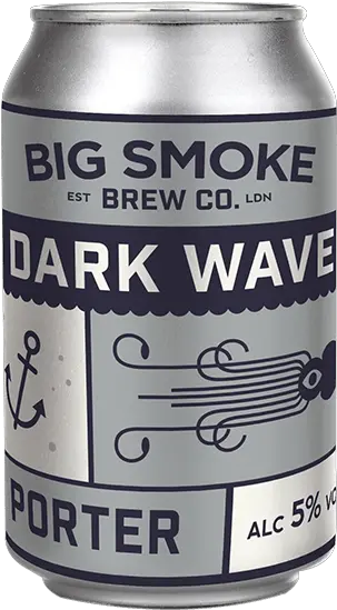 Big Smoke Dark Wave Porter Caffeinated Drink Png Big Smoke Png