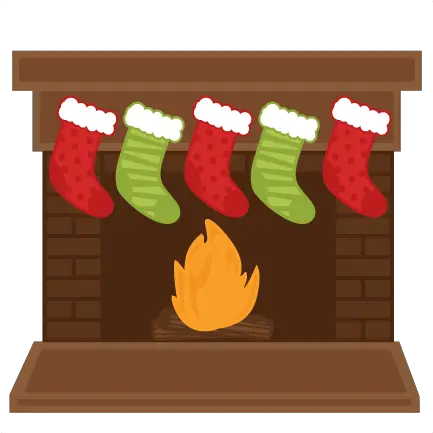 Christmas Fireplace Stockings Svg Scrapbook Shapes Christmas Stockings On Fireplace Clipart Png Christmas Stockings Png