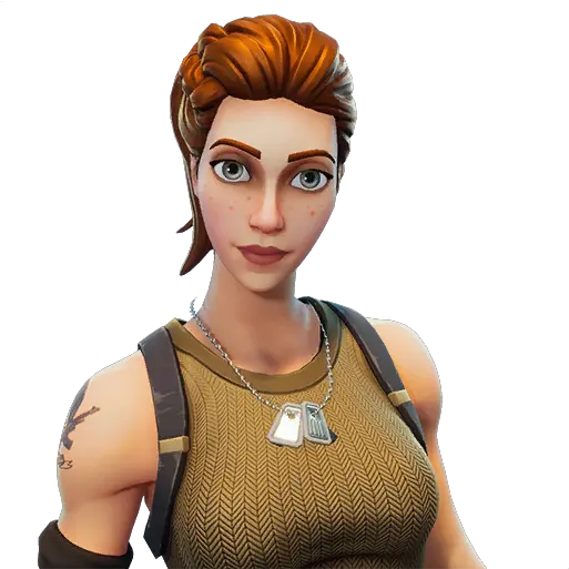 Download Brown Hair Royale Game Figurine Fortnite Battle Hq Tower Recon Specialist Fortnite Png Brown Hair Png