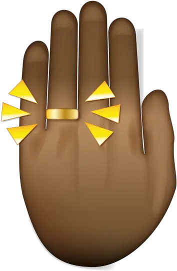 Emoji U2013 The Official Brand Hand With Ring Fitz 4 Hand With Ring Emoji Png Hand Emoji Png