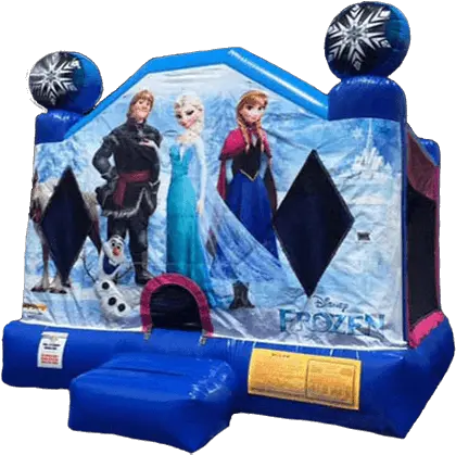 Frozen Bounce House Rental Little Ju0027s Jumps Jump Frozen Bounce House Png Bounce House Icon