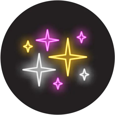 Glowing Ring Collections Resin Punk Luminous Glowing In Circle Png Glowing Star Png