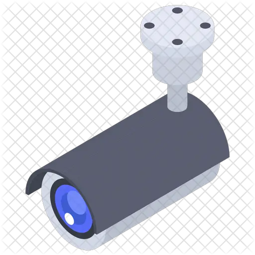 Cctv Camera Icon Cylinder Png Cartoon Camera Png