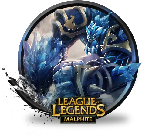 League Of Legends Malphite Glacial Icon Png Clipart Image League Of Legends Malphite Icon Mouse Tile Icon