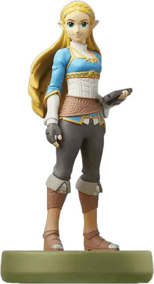 Nintendo Amiibo Zelda Breath Of The Wild Zelda Character Figure Amiibo Zelda Breath Of The Wild Png Zelda Png