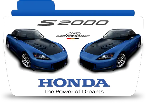 Blue S2000 2 Honda Folder File Azul Automotive Paint Png Honda Icon Car Images