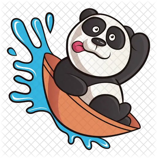 Cute Panda Icon Cartoon Png Cute Panda Png