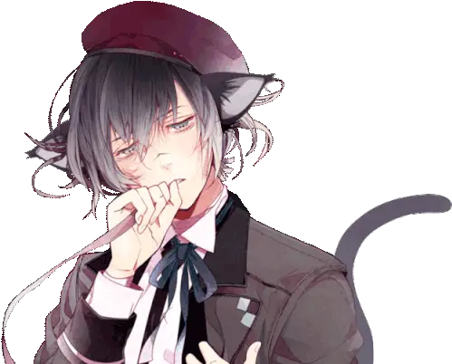 Transparent Anime Boy Gif 7 Diabolik Lovers Mukami Azusa Png Anime Boy Transparent