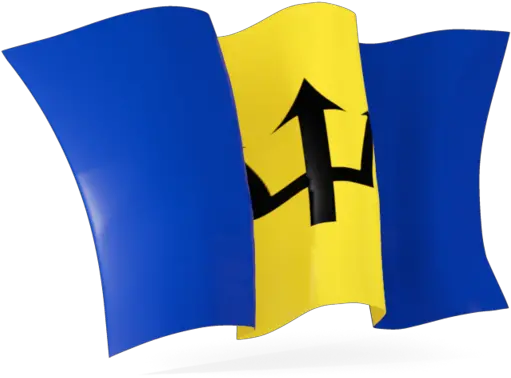 Barbados Flag Png Transparent Collections Waving Barbados Flag Png Flag Transparent Background