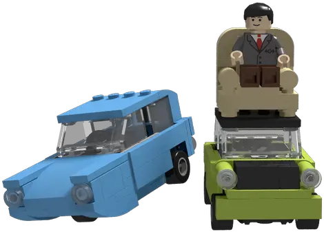 Lego Ideas Mr Beans Mini Cooper Cartoon Mr Bean Toy Car Png Mr Bean Png