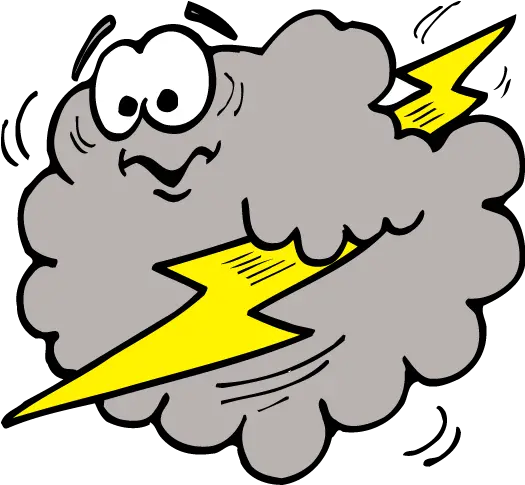 Download Hd Lightning Cloud Clipart Cloud With Lightning Cloud Lightning Clipart Png Thunder Cloud Png