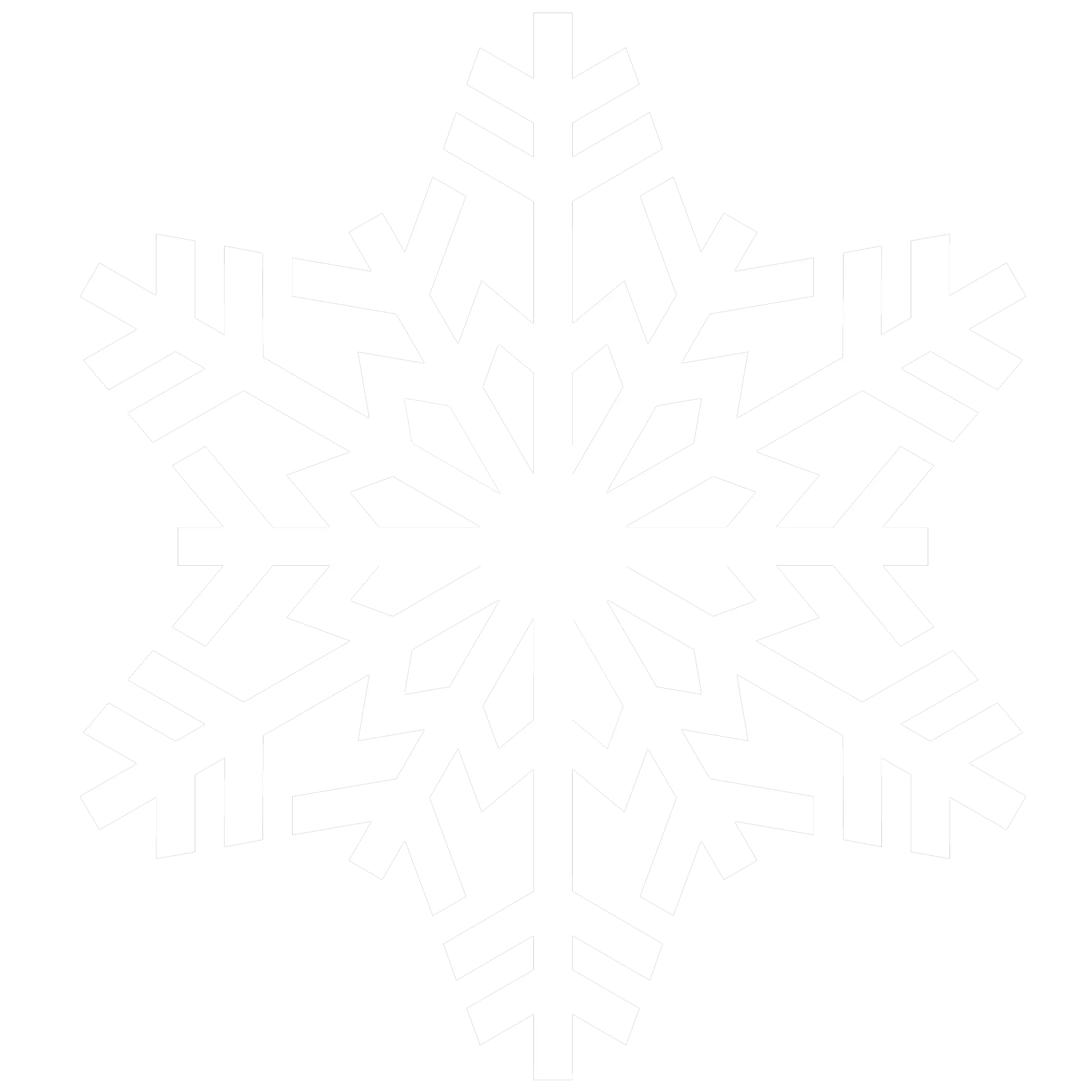 Snowflake Corner Png