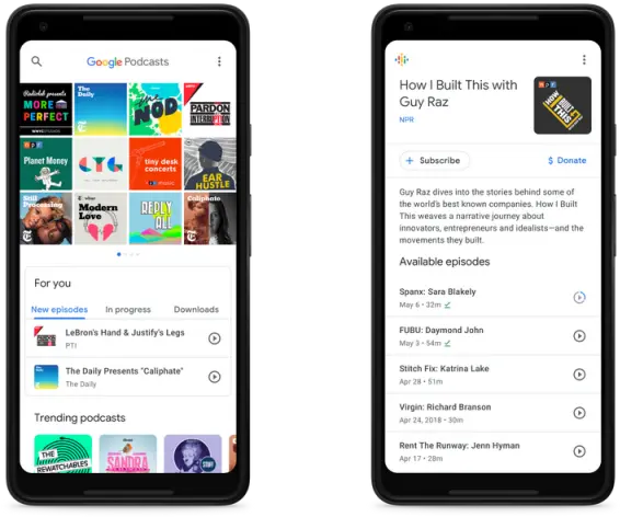 Download Google Podcasts Features Assistant Support Google Podcasts Png Google Assistant Logo Png