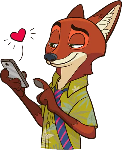 Vk Sticker Png Nick Wilde