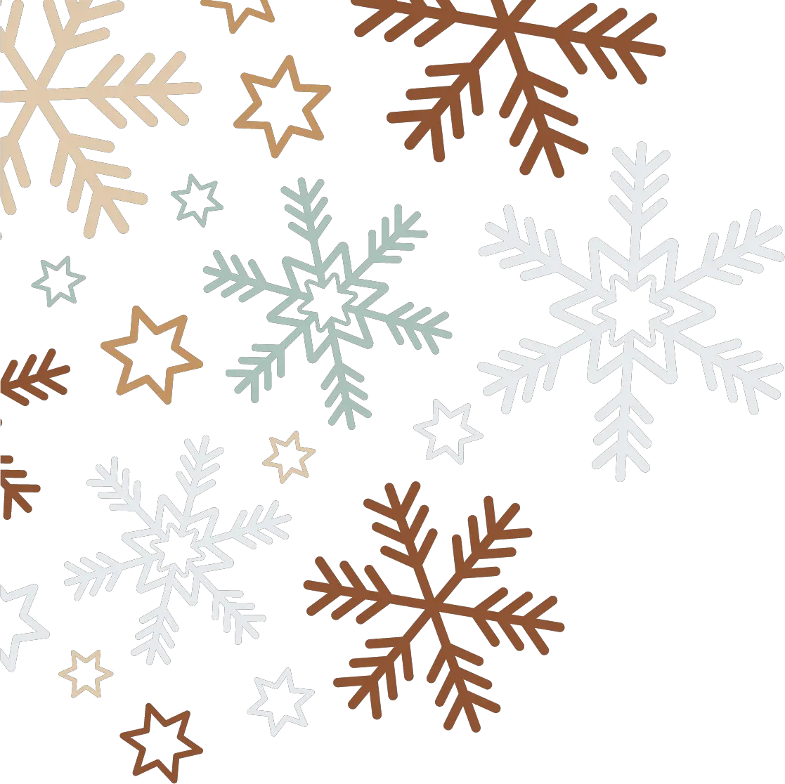 Pixel Snowflake Png