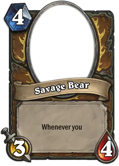 Hearthstone Card Transparent Png Hearthstone Card Png Hearthstone Png