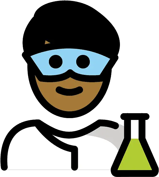 Mad Scientist Clipart Image Clipart World Dark Skin Scientist Cartoon Png Mad Scientist Icon