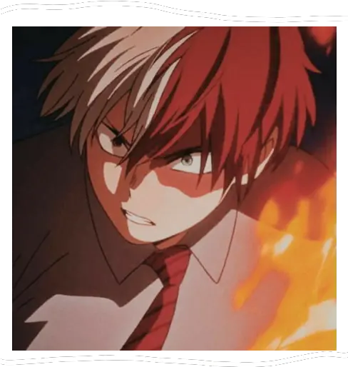 Outfit By Hi Dears Today I Made This Outfi Shoto Todoroki Red Aesthetic Png Anime Icon Creator